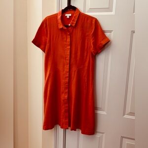 J. Jill Love Linen Shirt Dress